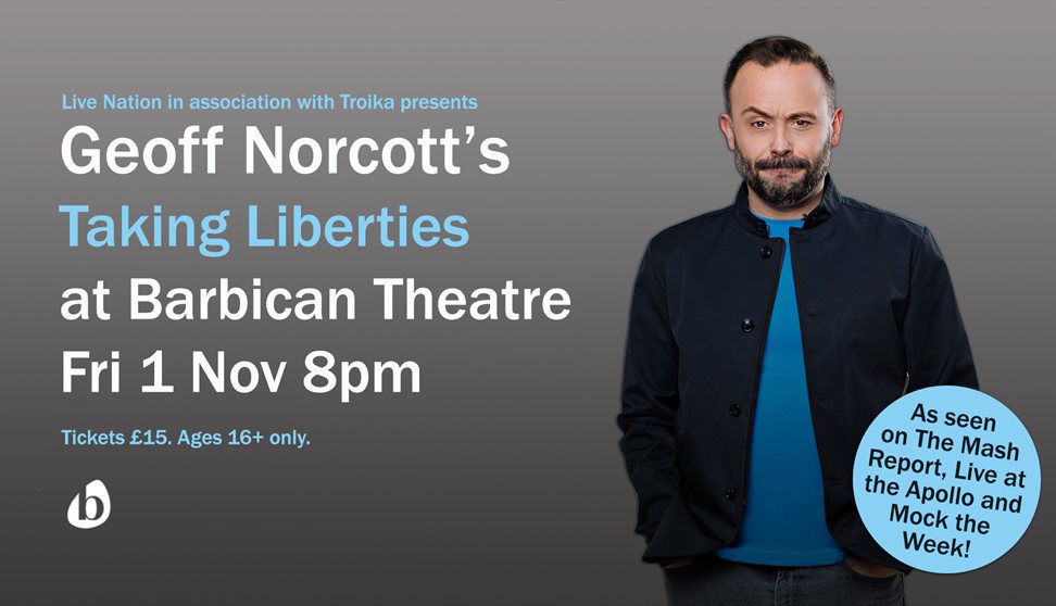 Geoff Norcott presents 'Taking Liberties' Tour 2019 - Visit Plymouth