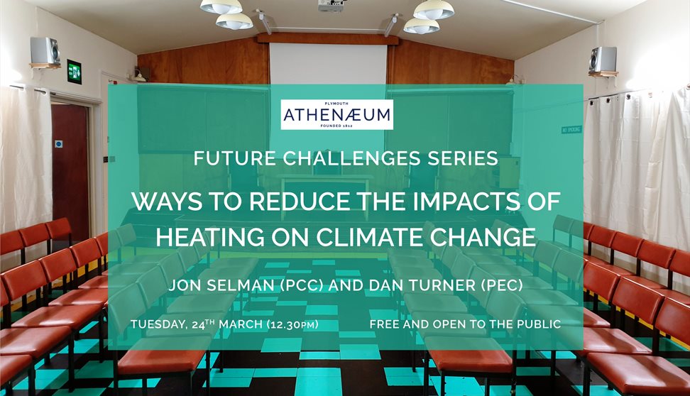 Ways to reduce the impacts of heating on climate change