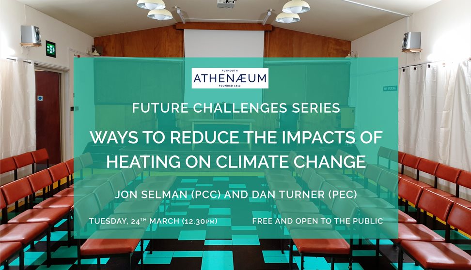 Ways to reduce the impacts of heating on climate change