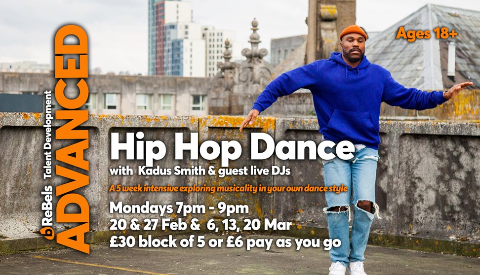 Hip Hop Dance & Live DJs 5 week intensive
