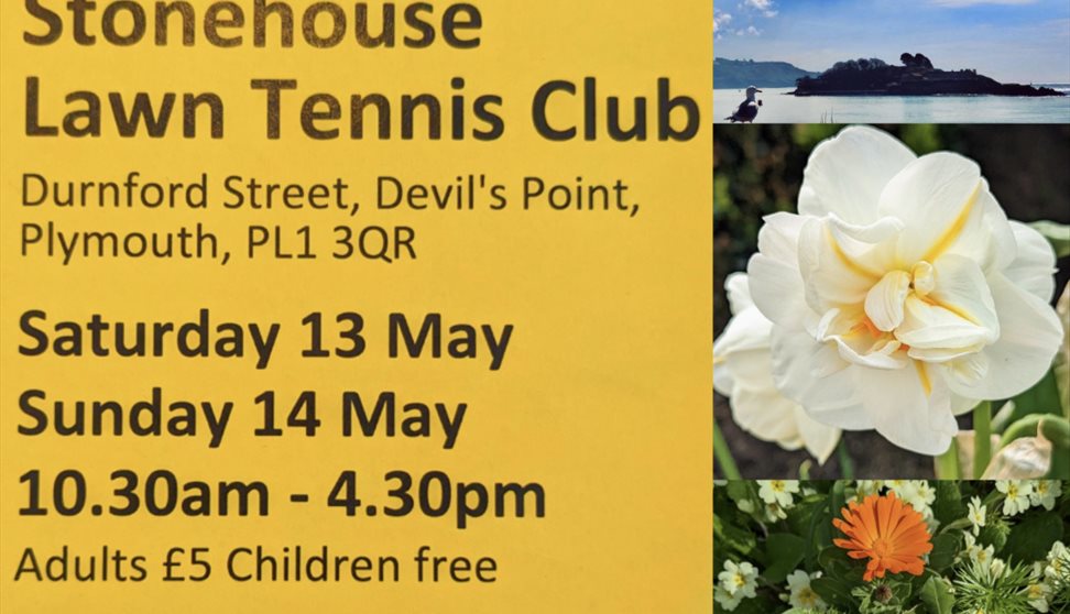 Stonehouse Lawn Tennis Club opening for National Garden Scheme