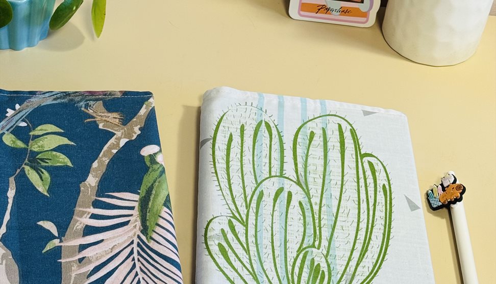 Little Stitches: Notebook Cover & Bunting