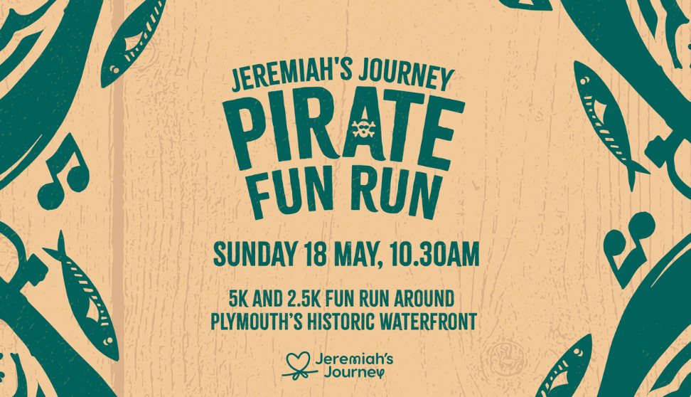 Jeremiah's Journey Pirate Fun Run design