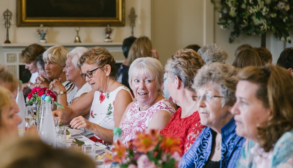 Ladies Lunch at Pentillie Castle