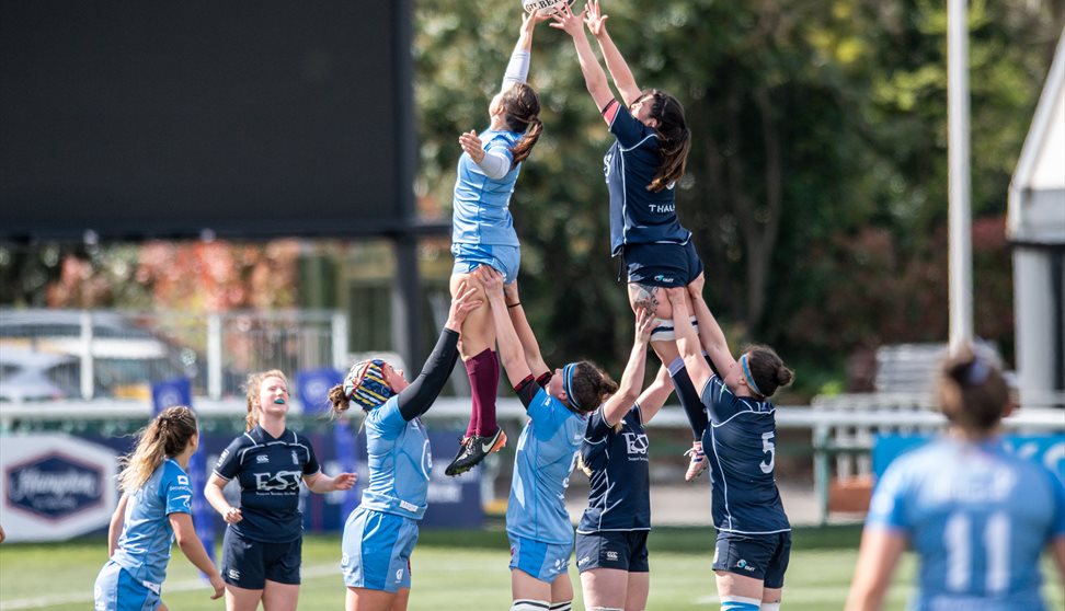 RN V RAF Women Senior Rugby