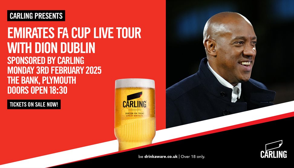 Emirates FA Cup Live Tour with Dion Dublin || Plymouth