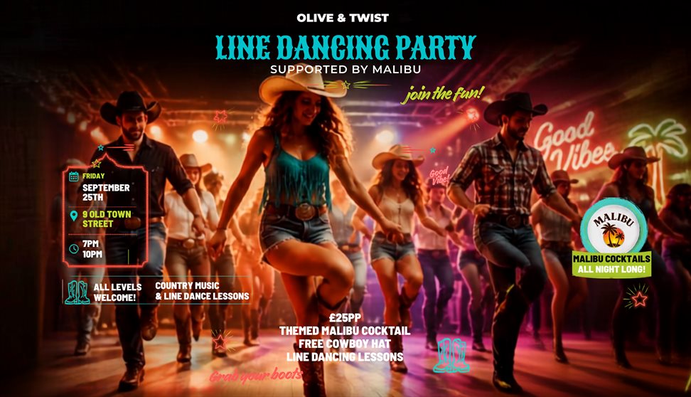 Line Dancing at Olive & Twist