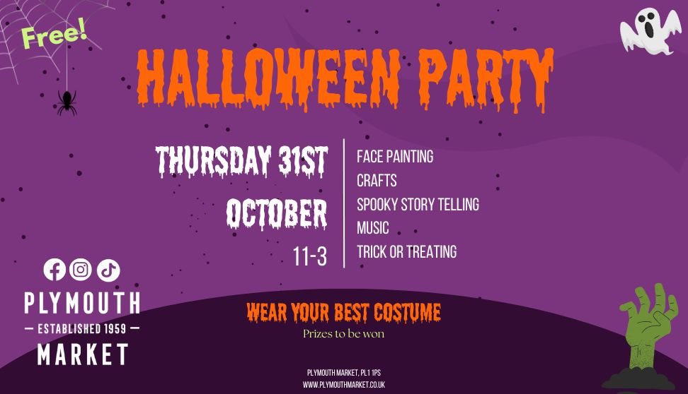 Plymouth Market Halloween Party