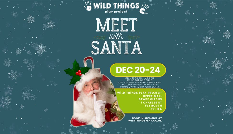 Meet Santa at Wild Things Play
