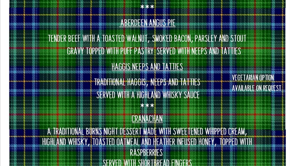 Burns Night
