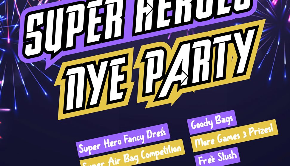NYE Super Hero Party