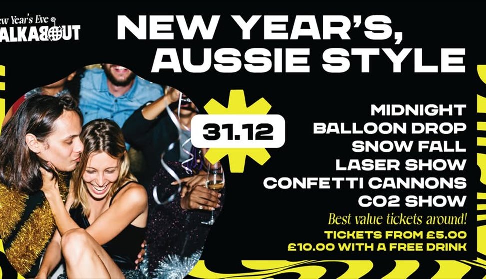 New Year's Eve at Walkabout