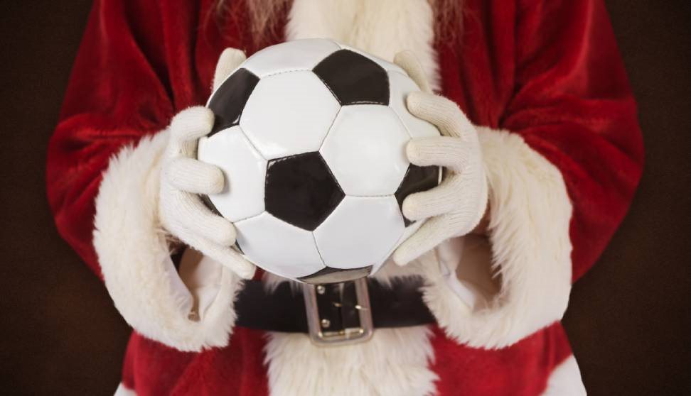 Santa Soccer Skills