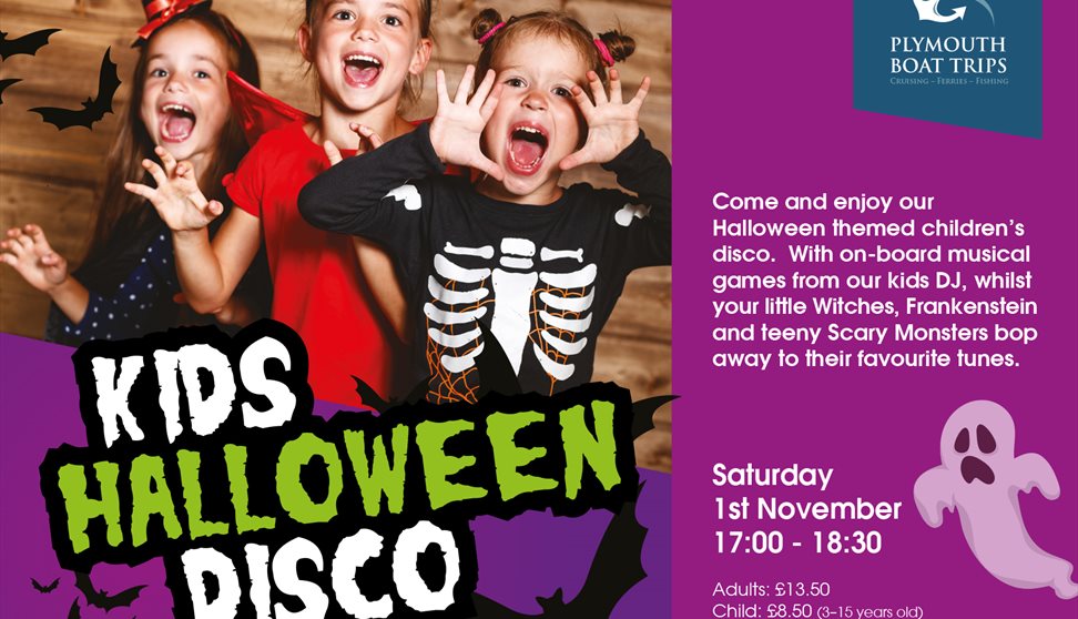 Plymouth Boat Trips - Kids Halloween Disco