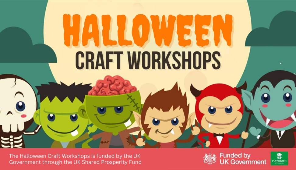 Free Halloween Craft Workshops