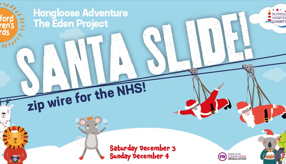 Santa Slide - Zip Wire for the Children's Wards at Derriford