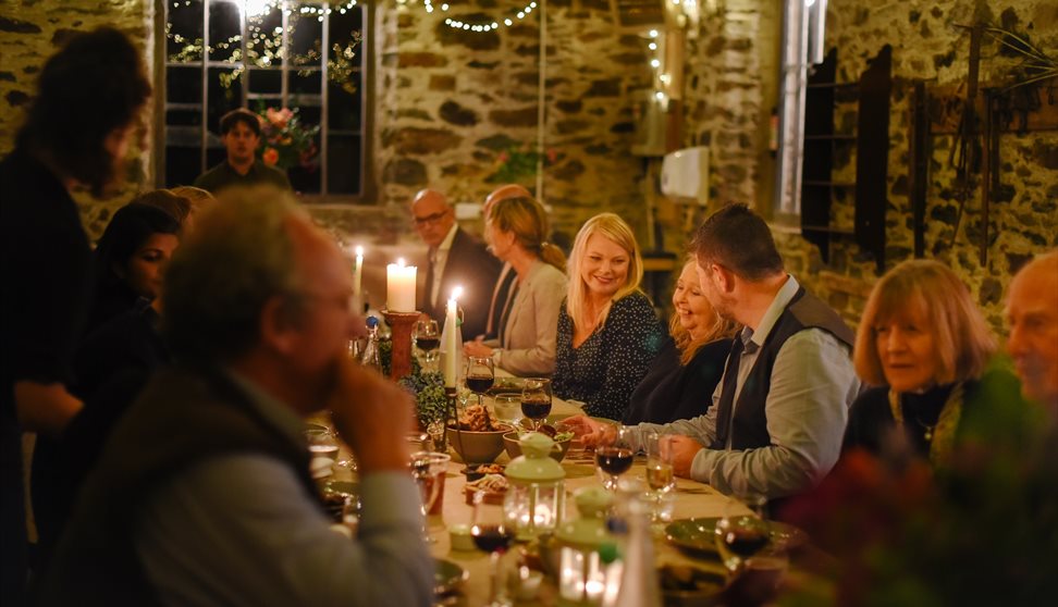 Dartmoor Inn Wild Supper at Pentillie Castle