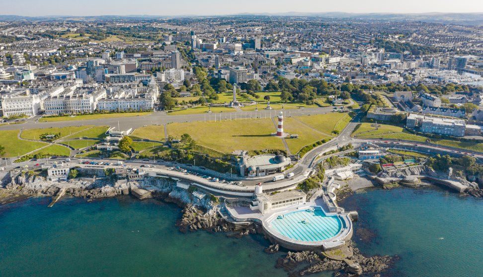 Hoe Promenade Viewpoint Plymouth Visit Plymouth
