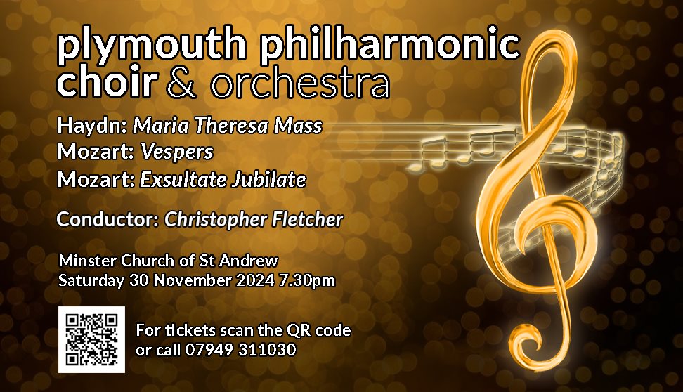 Plymouth Philharmonic Choir Haydn and Mozart Concert