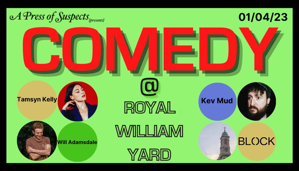 Comedy @ Royal William Yard:Saturday
