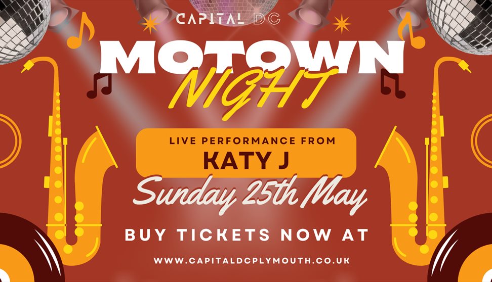 Motown Night - Katy J performing live