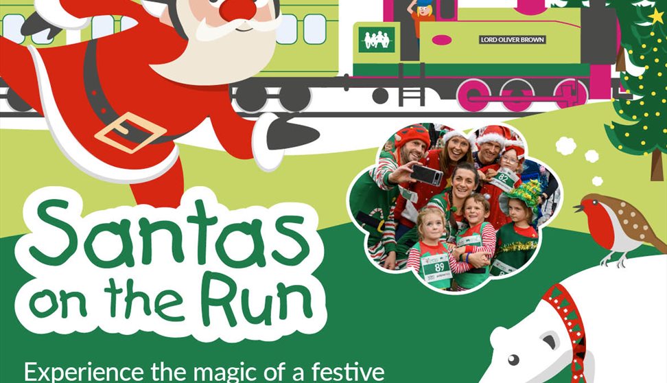 Santas on the Run Plym Valley Advert