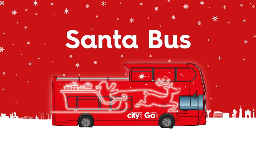 Plymouth Citybus Santa Bus