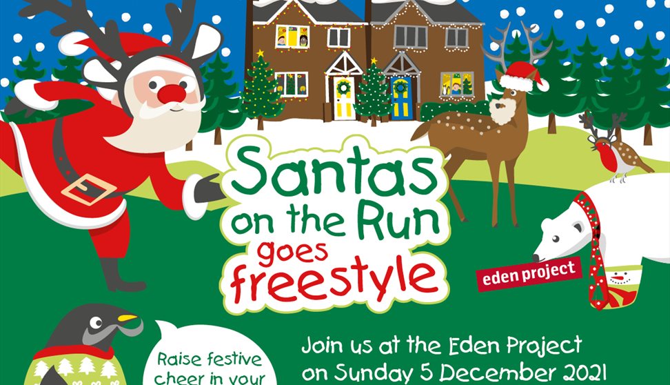 Santas on the Run Goes Freestyle