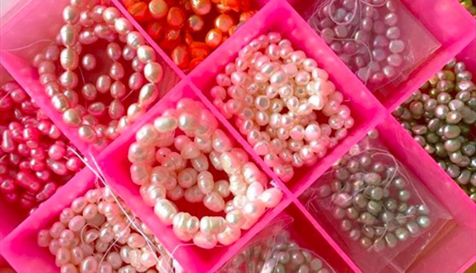 Adult's beaded jewellery workshop