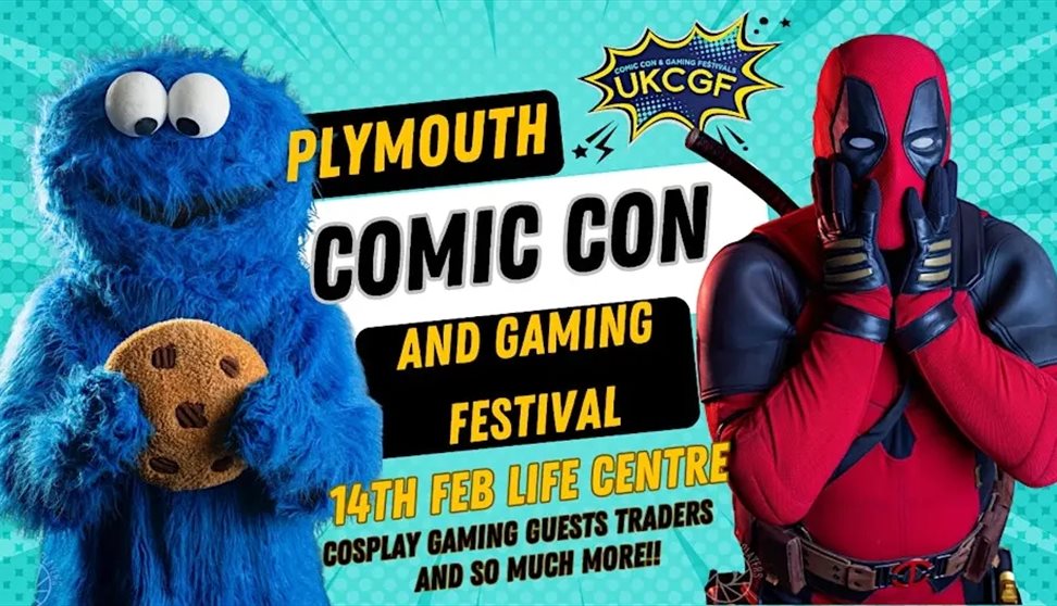 Comic Con Plymouth 2025 at Plymouth Life Centre