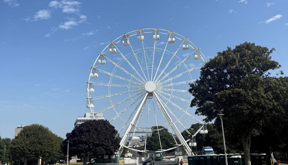 Plymouth Big Wheel on The Hoe