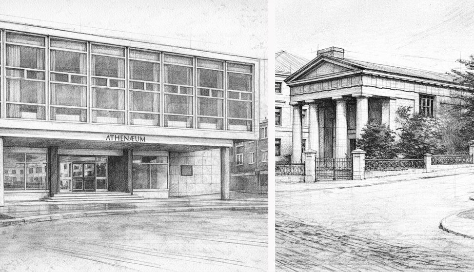 The past, present and future of the Plymouth Athenaeum building