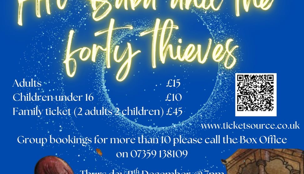 Touchwood Theatre Company Ali Baba and the forty thieves