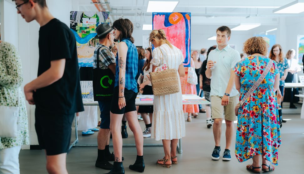 Arts University Plymouth Undergraduate Graduate Shows
