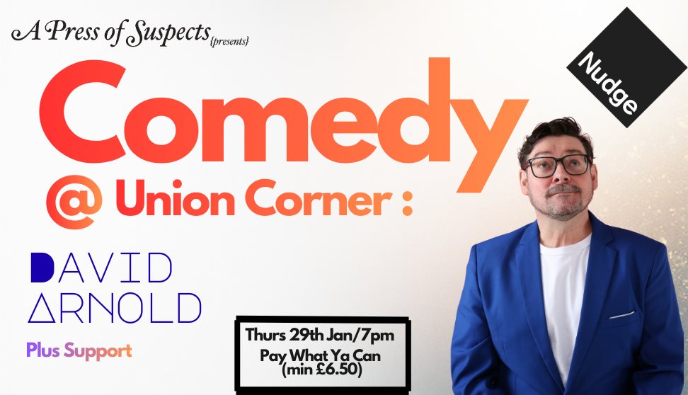 Comedy @ Union Corner - David Arnold