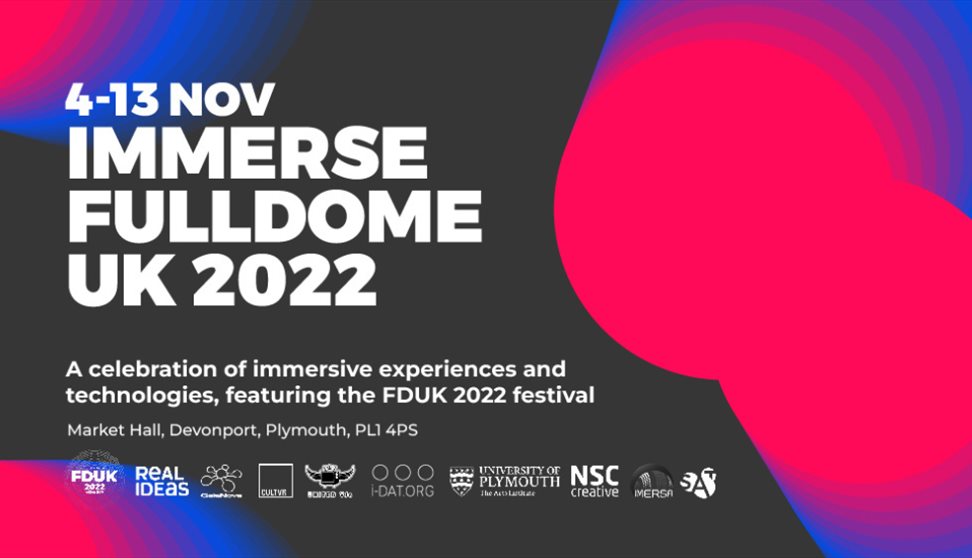 Immerse Fulldome UK 2022 Festival