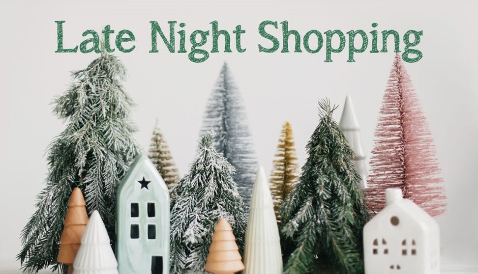 Late Night Shopping at House of Marbles