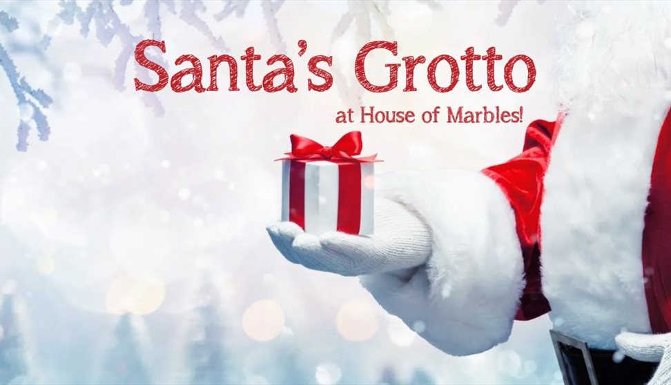 Santa's Grotto returns at House of Marbles!