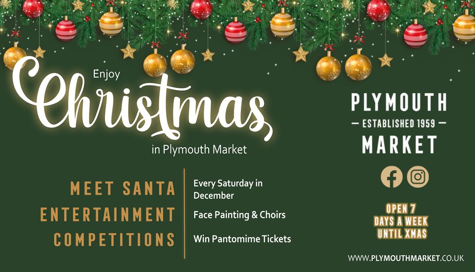 Christmas in Plymouth Market