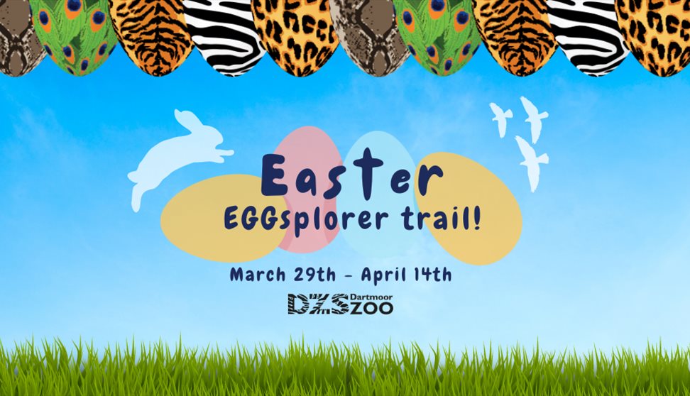Easter Eggsplorer Trail at Dartmoor Zoo!