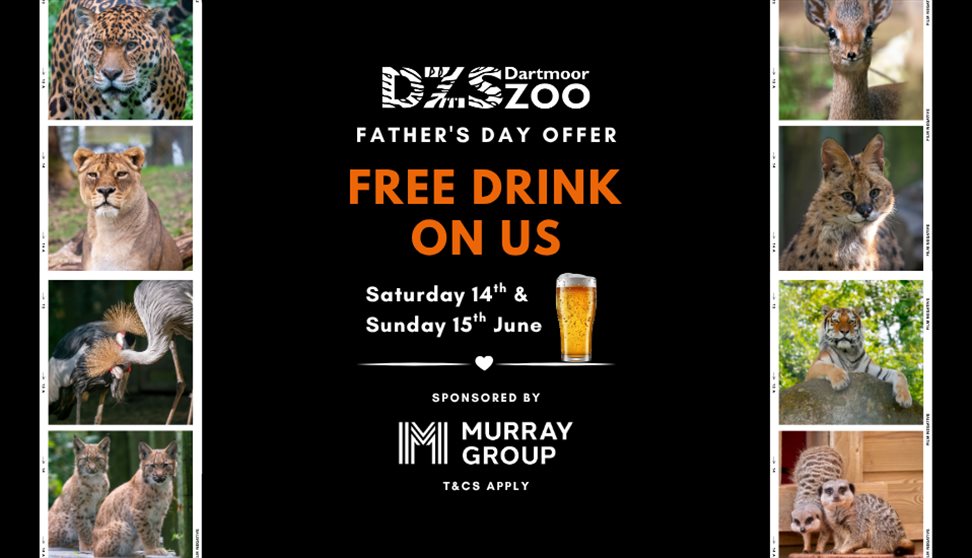Father's Day: FREE drink on us!