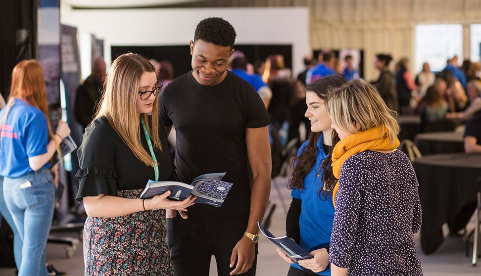University of Plymouth Clearing information day