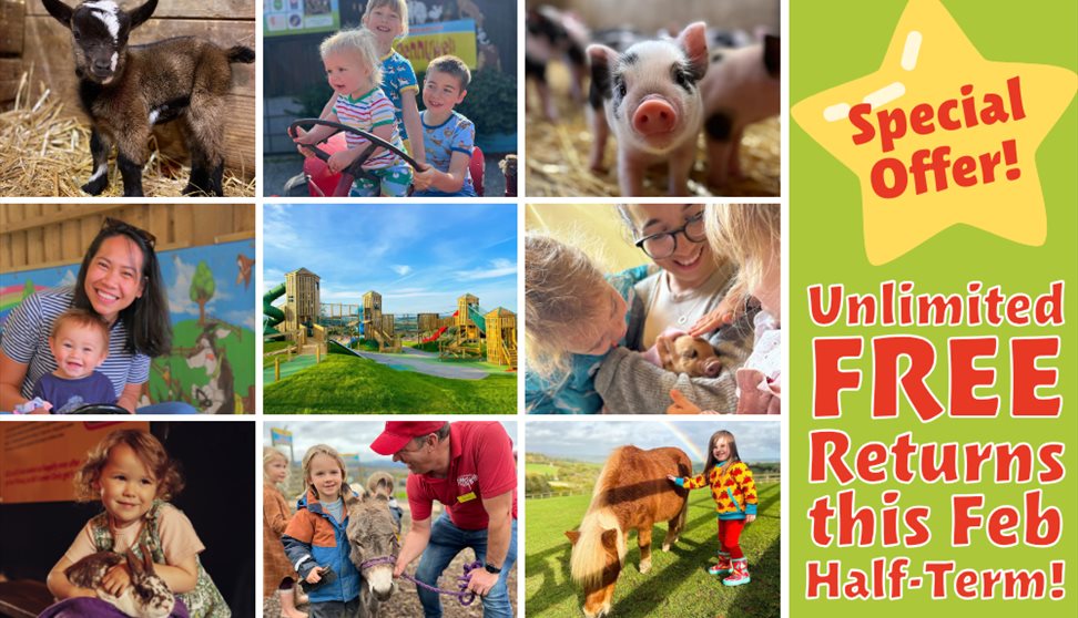Unlimited FREE Returns to Pennywell Farm this Feb Half Term!