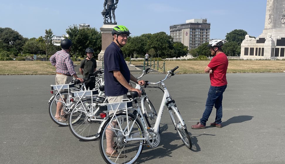 Guided E Bike Tour of Plymouth’s Historic Waterfront