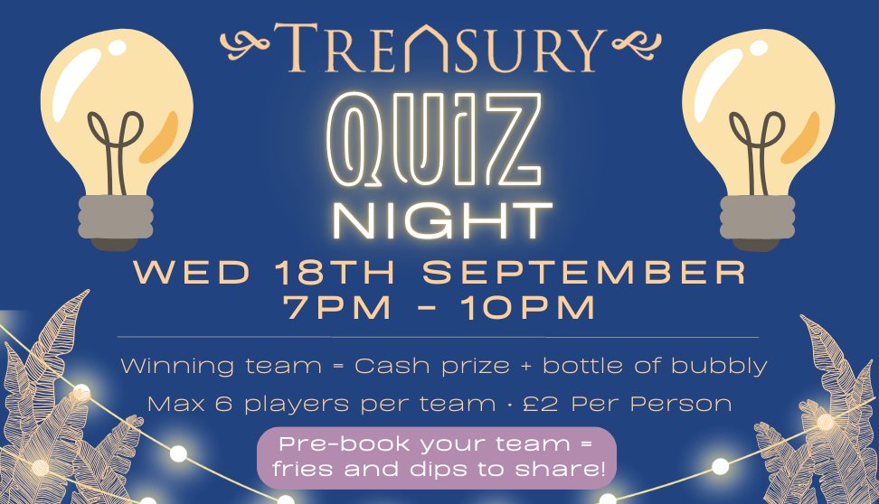 The Treasury BIG Quiz
