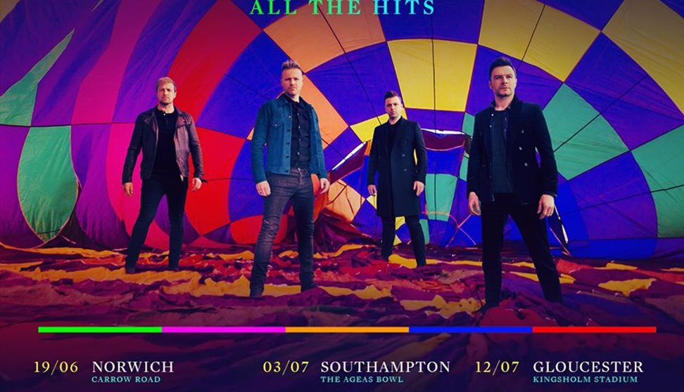Westlife at Home Park Stadium