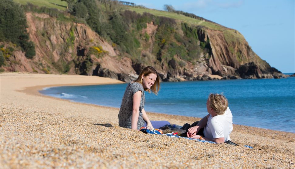 Blackpool Sands Devon Map Blackpool Sands Beach - Visit Plymouth