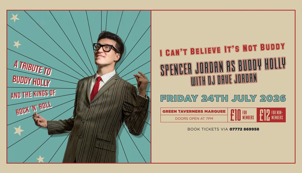 Spencer Jordan as Buddy Holly