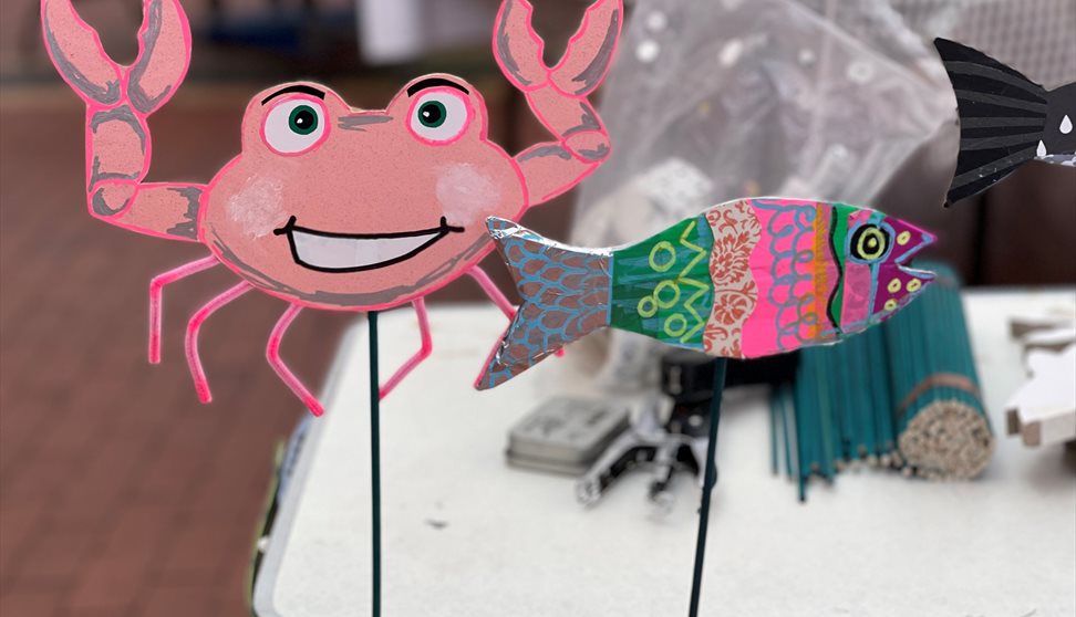 Make and Take Puppet Workshop at Bridging the Tamar