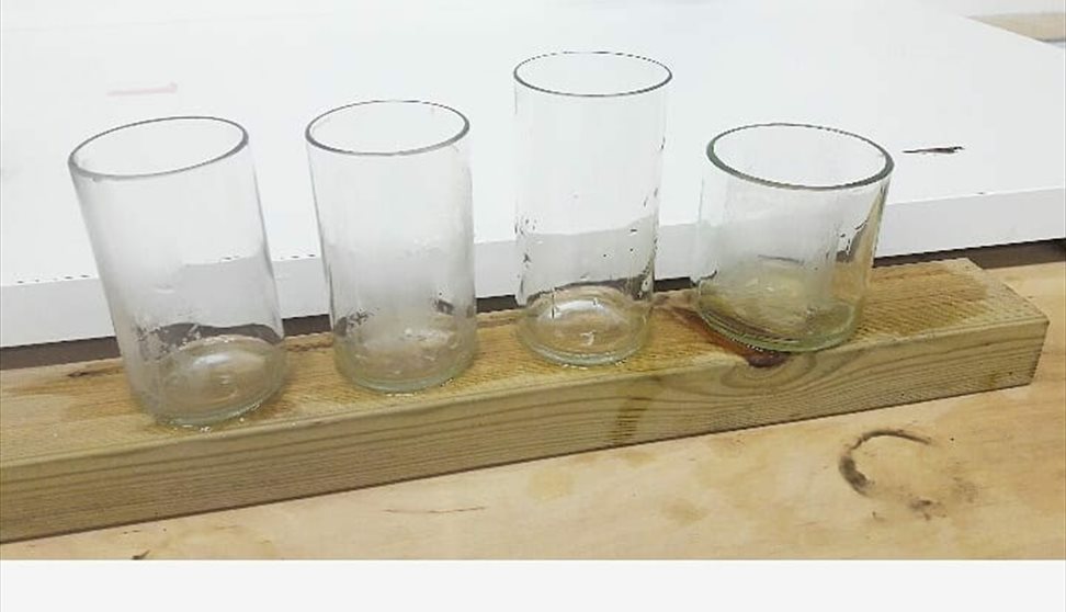 Make Your Own Set of Recycled Drinking Glasses